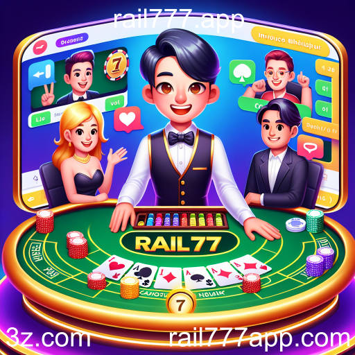 Descubra a Emoção dos Jogos Ao Vivo no rail777.app